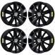Volkswagen Golf Exchange Wheels Set of 4-Exchange Rims Set of 4 Gloss Black 69994