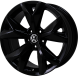 Volkswagen Atlas Wheel Rim Gloss Black 70028 Stock Factory OEM Replacement