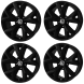 Volkswagen Atlas Exchange Wheels Set of 4-Exchange Rims Set of 4 Satin Black 70028