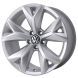Volkswagen Atlas Wheel Rim Silver 70028 Stock Factory OEM Replacement