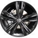 Volkswagen Atlas Wheel Rim Gloss Black 70031 Stock Factory OEM Replacement