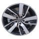 Volkswagen Atlas Wheel Rim Machined Black 70073 Stock Factory OEM Replacement