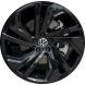 Volkswagen Atlas Wheel Rim Gloss Black 70075 Stock Factory OEM Replacement