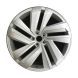Volkswagen Atlas Wheel Rim Silver 70076 Stock Factory OEM Replacement