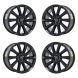 Volvo S90 Exchange Wheels Set of 4-Exchange Rims Set of 4 Gloss Black 70433