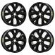 Hyundai Santa Fe Exchange Wheels Set of 4-Exchange Rims Set of 4 Gloss Black 70910