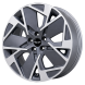 Genesis GV60 Wheel Rim Machined Grey 71088 Stock Factory OEM Replacement