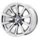 BMW 750i Wheel Rim PVD Bright Chrome 71162 (F) Stock Factory OEM Replacement