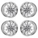 BMW 535i Wheel Rim PVD Bright Chrome 71325 Stock Factory OEM Replacement