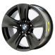 BMW 528i Wheel Rim PVD Black Chrome 71402 Stock Factory OEM Replacement