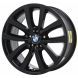 BMW 528i Wheel Rim Gloss Black 71420 (R) Stock Factory OEM Replacement