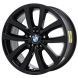 BMW 528i Wheel Rim Gloss Black 71416 Stock Factory OEM Replacement