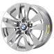 BMW 323i Wheel Rim PVD Bright Chrome 71453 Stock Factory OEM Replacement