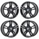 BMW 320i Exchange Wheels Set of 4-Exchange Rims Set of 4 Gloss Black 71616 (F)