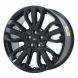Land Rover Range Rover Wheel Rim Gloss Black 72254 Stock Factory OEM Replacement