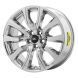 Land Rover Range Rover Evoque Wheel Rim PVD Bright Chrome 72256 Stock Factory OEM Replacement