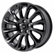 Land Rover Range Rover Wheel Rim PVD Black Chrome 72317 Stock Factory OEM Replacement