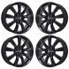 Infiniti Qx80 Exchange Wheels Set of 4-Exchange Rims Set of 4 Gloss Black 73729
