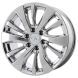 Infiniti Qx80 Wheel Rim PVD Bright Chrome 73769 Stock Factory OEM Replacement