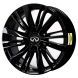 Infiniti Qx80 Wheel Rim Gloss Black 73805 Stock Factory OEM Replacement