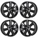 Lexus ES350 Exchange Wheels Set of 4-Exchange Rims Set of 4 Gloss Black 74190