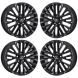 Lexus ES350 Exchange Wheels Set of 4-Exchange Rims Set of 4 Gloss Black 74278