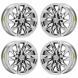 Lexus LS500 Wheel Rim PVD Bright Chrome 74366 Stock Factory OEM Replacement