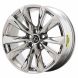 Lexus LS500h Wheel Rim PVD Bright Chrome 74368 (F) Stock Factory OEM Replacement