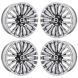 Kia Cadenza Wheel Rim PVD Bright Chrome 74676 Stock Factory OEM Replacement