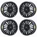 Kia Cadenza Exchange Wheels Set of 4-Exchange Rims Set of 4 Gloss Black 74757