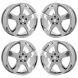 Mercedes-Benz R350 Wheel Rim PVD Bright Chrome 85157 Stock Factory OEM Replacement
