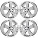 Mercedes-Benz Ml250 Wheel Rim PVD Bright Chrome 85198 Stock Factory OEM Replacement