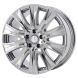 Mercedes-Benz S400 Wheel Rim PVD Bright Chrome 85347 Stock Factory OEM Replacement