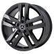 Mercedes-Benz GL350 Wheel Rim PVD Black Chrome 85361 Stock Factory OEM Replacement