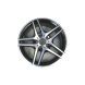 Mercedes-Benz E250 Wheel Rim Machined Black 85398 Stock Factory OEM Replacement