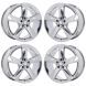 Mercedes-Benz GLE300d Wheel Rim PVD Bright Chrome 85485 Stock Factory OEM Replacement