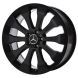 Mercedes-Benz GLS350 Wheel Rim Satin Black 85553 Stock Factory OEM Replacement