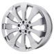 Mercedes-Benz GLS350 Wheel Rim PVD Bright Chrome 85553 Stock Factory OEM Replacement