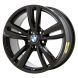 BMW 320i Wheel Rim Gloss Black 86014 (R) Stock Factory OEM Replacement