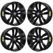 BMW 328i Exchange Wheels Set of 4-Exchange Rims Set of 4 Gloss Black 86019