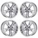 BMW 228i Wheel Rim PVD Bright Chrome 86128 (F) Stock Factory OEM Replacement