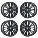BMW 530e Exchange Wheels Set of 4-Exchange Rims Set of 4 Gloss Black 86326