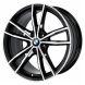 BMW 330i Wheel Rim Machined Black 86496 Stock Factory OEM Replacement