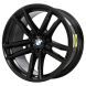 BMW X3M Wheel Rim Gloss Black 86557 (R) Stock Factory OEM Replacement