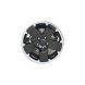 Jeep Wrangler Wheel Rim Machined Lip Black 9076 Stock Factory OEM Replacement