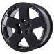 Jeep Wrangler Wheel Rim Gloss Black 9076 Stock Factory OEM Replacement