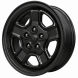 Jeep Compass Wheel Rim Black Steel 9077 Stock Factory OEM Replacement