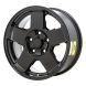 Jeep Commander Wheel Rim Gloss Black 9096 Stock Factory OEM Replacement