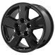 Jeep Grand Cherokee Wheel Rim Gloss Black 9104 Stock Factory OEM Replacement
