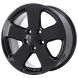 Jeep Grand Cherokee Wheel Rim Gloss Black 9106 Stock Factory OEM Replacement